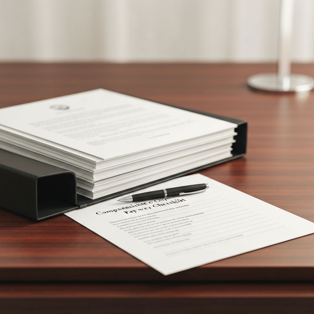 Checklist: Documentos Necessários para Pedir Crédito